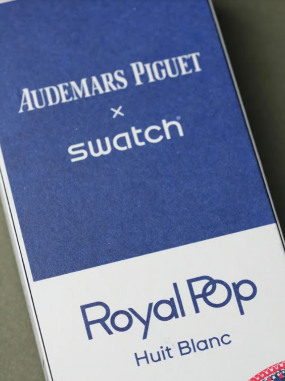 Audemars Piguet x Swatch Royal Pop White Strap Watch - Picture 4 of 5